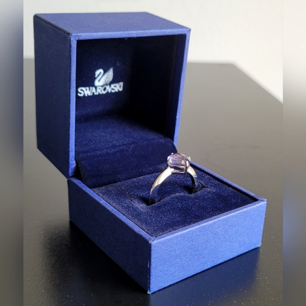 Swarovski Purple Ring